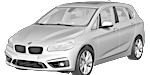 BMW F45 P1E53 Fault Code